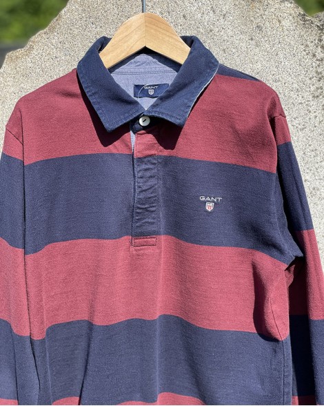 Polo triko dětské Gant pruhované